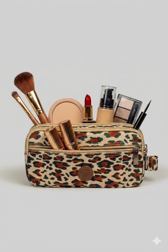 THE URBAN JUNGLE COSMETIC & UTILITY POUCH