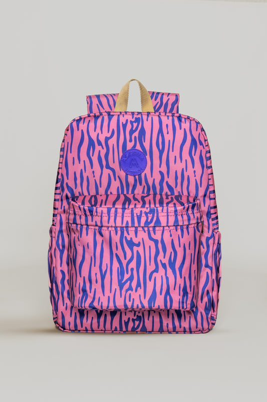 Vibrant Zebra Backpacks