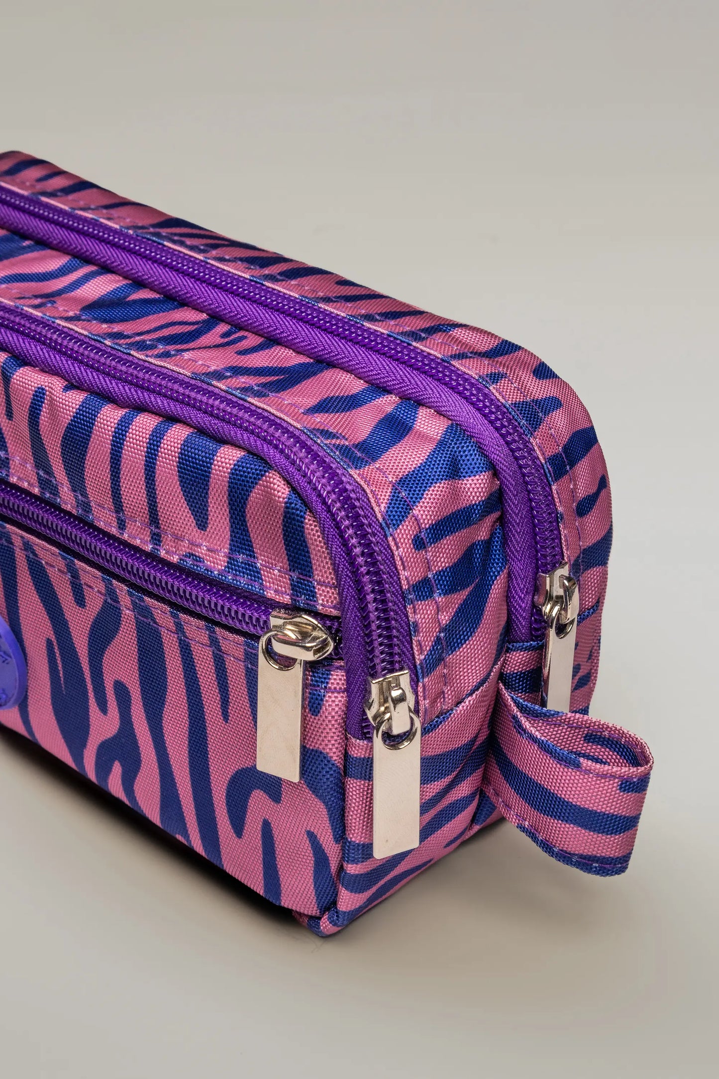 Vibrant Zebra Pouch