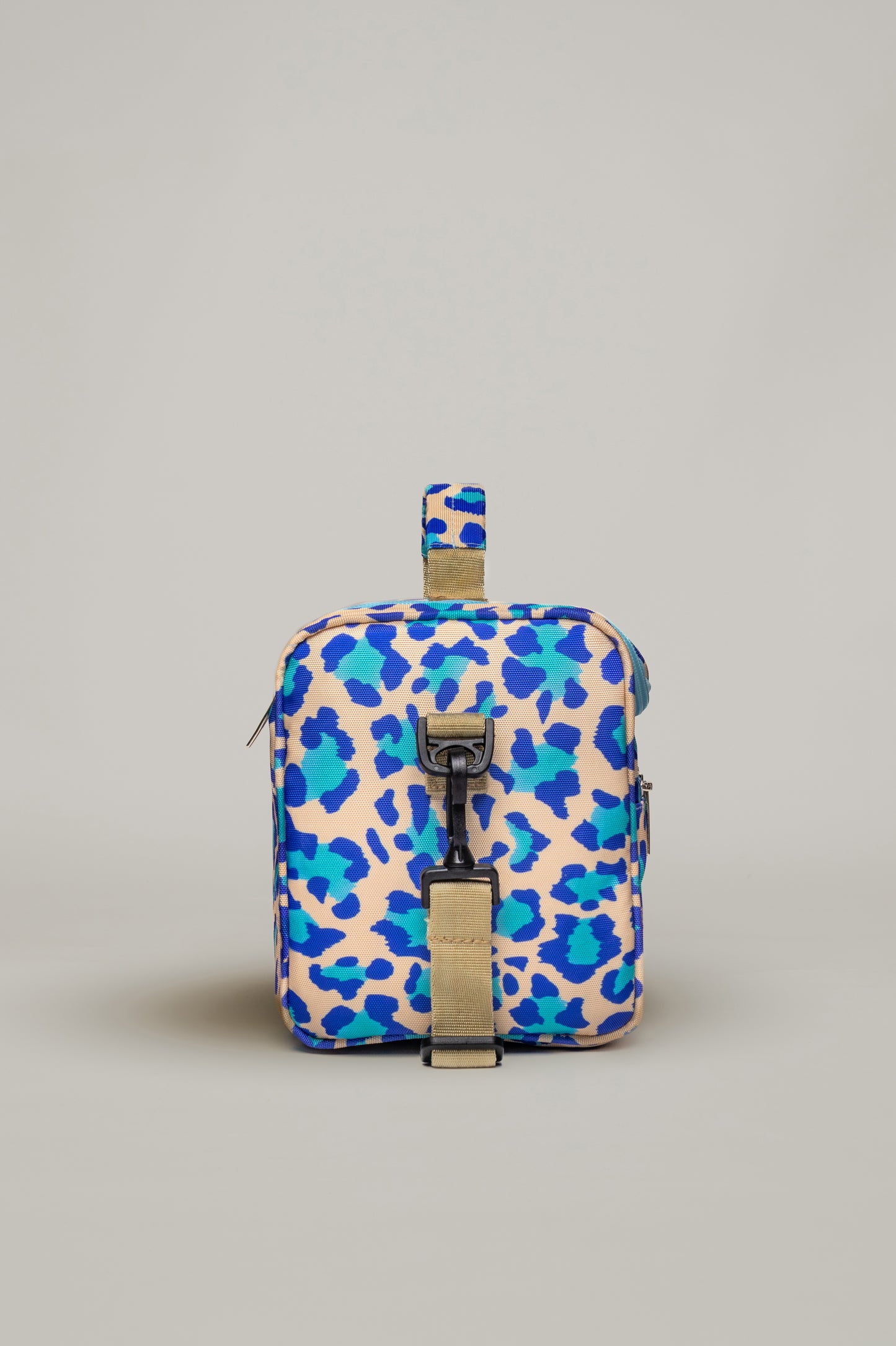 Blue Leopard Lunch Bag